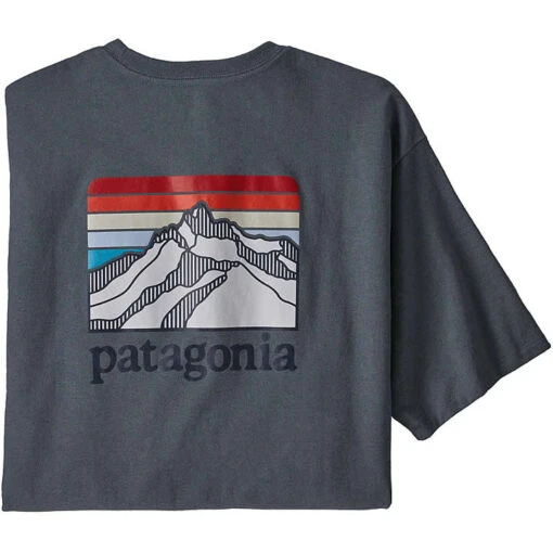 Patagonia Line Logo Ridge Pocket Responsibili-Tee Men's -Patagonia Shop 261024100