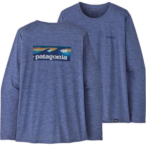 Patagonia Long-Sleeved Capilene Cool Daily Graphic Shirt Waters Women's -Patagonia Shop 261024177